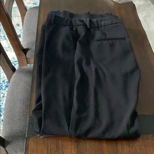 Black dress work pants